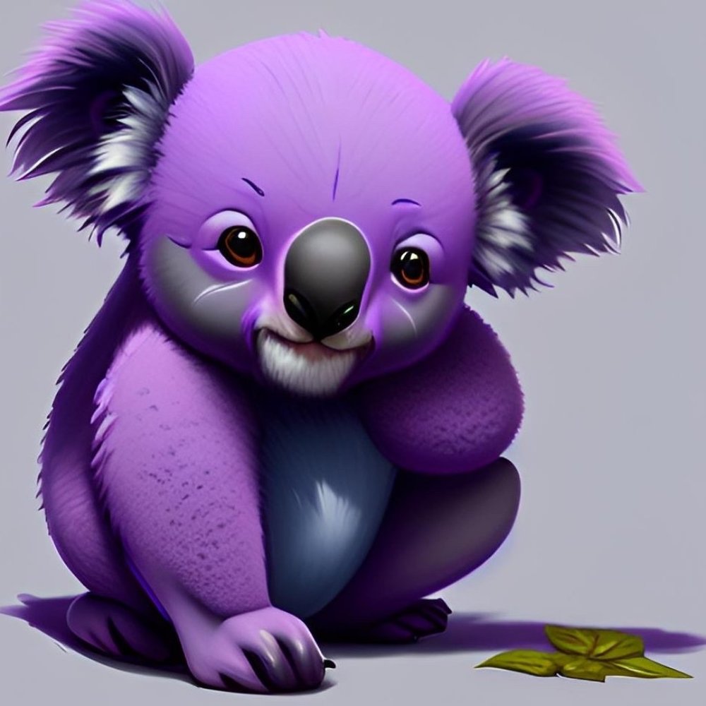 Purple Koala